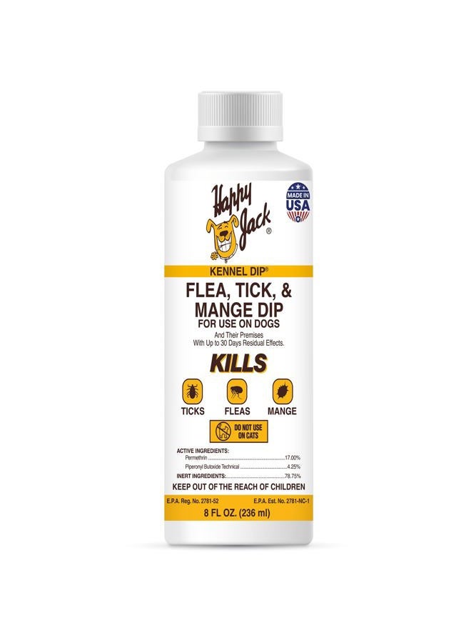 Happy Jack 1045 Kennel Dip II 8oz - Image 1